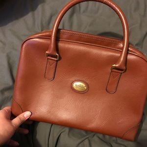 Deep brown vintage bag